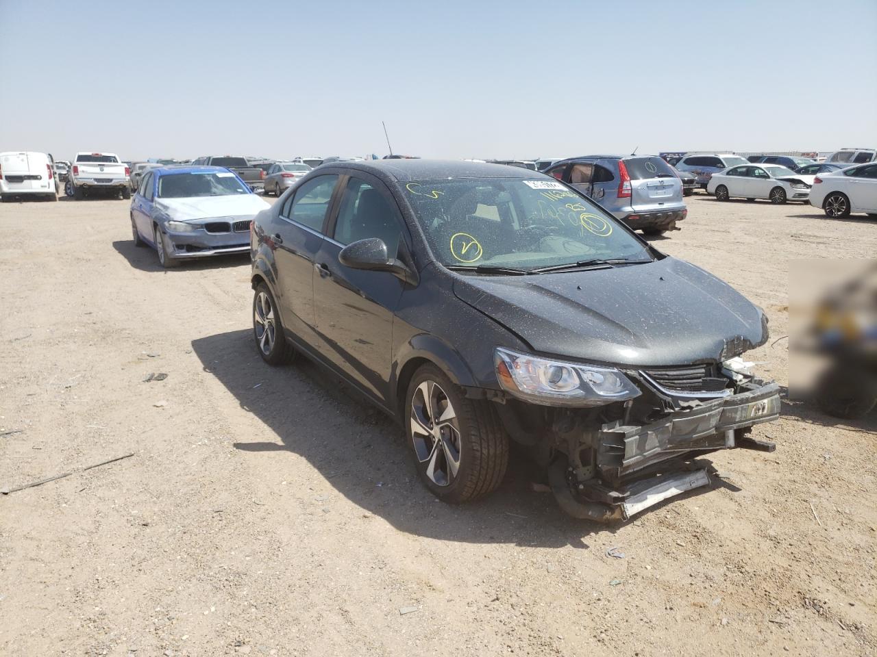 CHEVROLET SONIC PREM 2020 with VIN 1G1JF5SB2L4116286 - Photo from auction