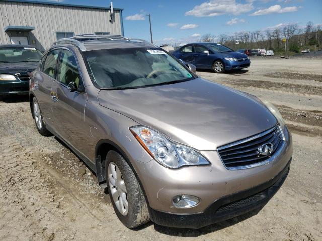 INFINITI EX35 BASE 2010 with VIN JN1AJ0HR2AM750355 - Photo from auction