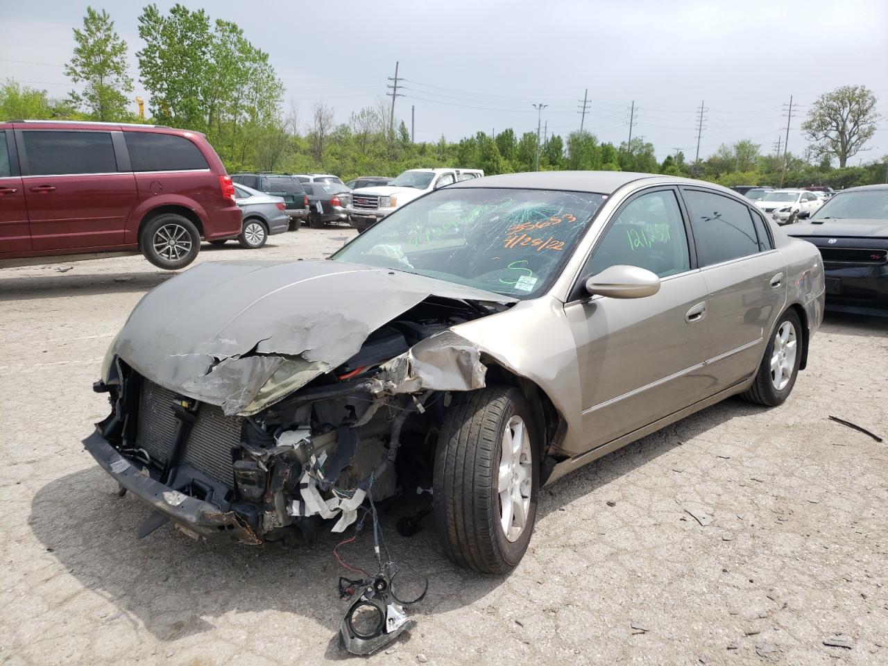 Photo 2 from auction – 2005 NISSAN ALTIMA S with VIN 1N4AL11D55N404656