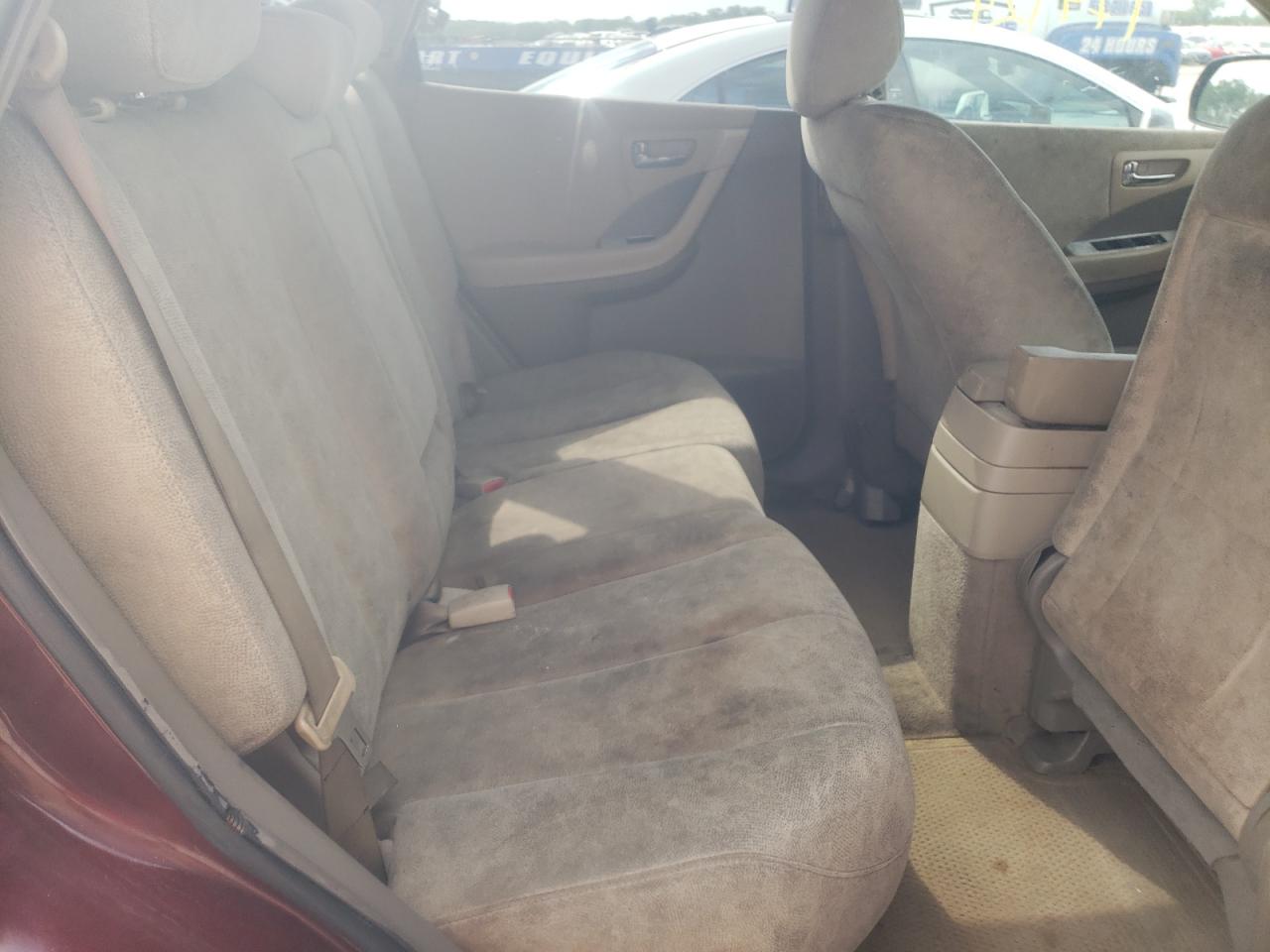 Photo 6 from auction – 2007 NISSAN MURANO SL with VIN JN8AZ08T07W505802