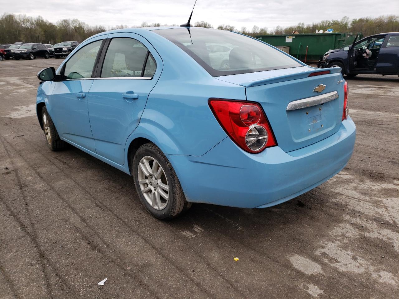 Photo 3 from auction – 2014 CHEVROLET SONIC LT with VIN 1G1JC5SH9E4182995
