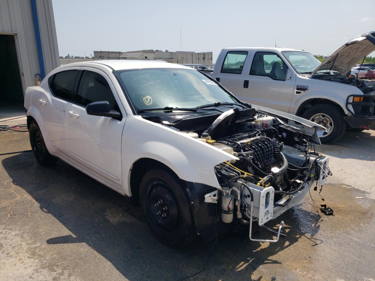 DODGE AVENGER SX 2010 with VIN 1B3CC4FBXAN185412 - Photo from auction