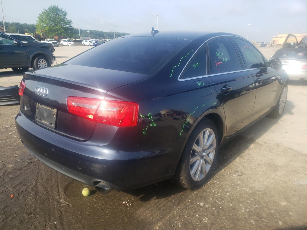 Photo 4 from auction – 2013 AUDI A6 PREMIUM with VIN WAUGFAFC7DN123451