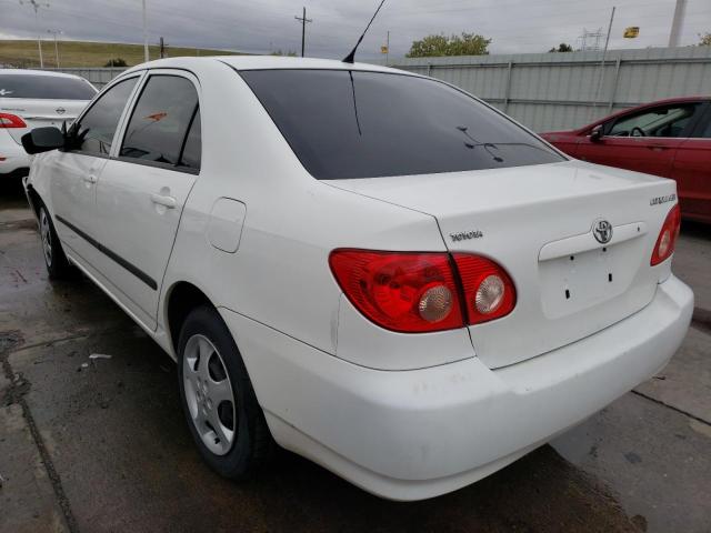 Photo 3 from auction – 2005 TOYOTA COROLLA CE with VIN JTDBR32E152053309