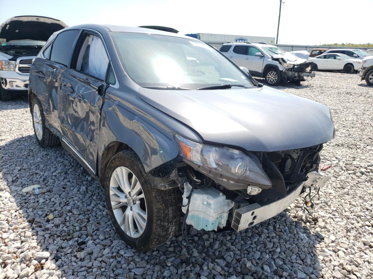LEXUS RX 450 2012 with VIN JTJZB1BA3C2006166 - Photo from auction