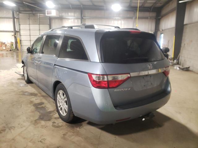 Photo 3 from auction – 2011 HONDA ODYSSEY EX with VIN 5FNRL5H64BB056287
