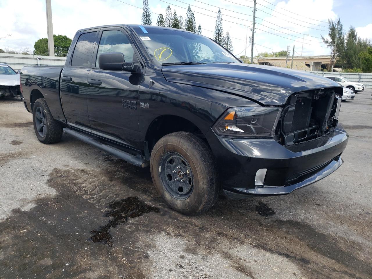 RAM 1500 ST 2017 with VIN 1C6RR7FT7HS729630 - Photo from auction