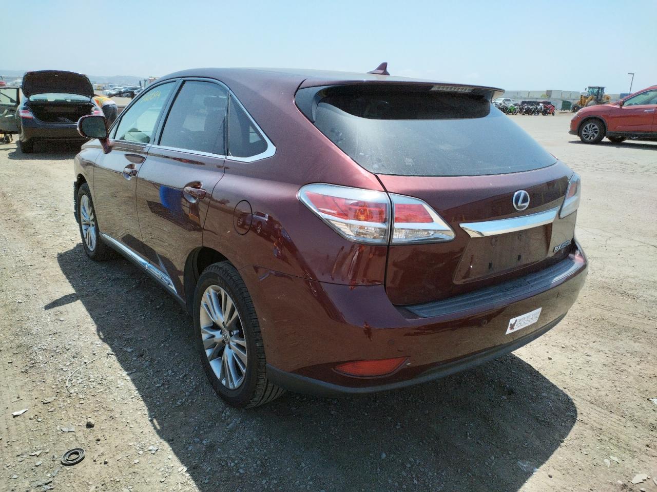 Photo 3 from auction – 2013 LEXUS RX 450 with VIN JTJZB1BA3D2008565