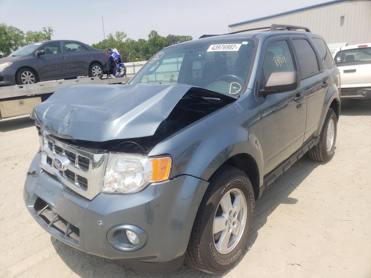 Photo 2 from auction – 2012 FORD ESCAPE XLT with VIN 1FMCU9DG8CKB54358