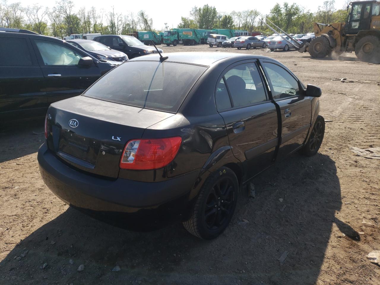 Photo 4 from auction – 2009 KIA RIO BASE with VIN KNADE223496533062