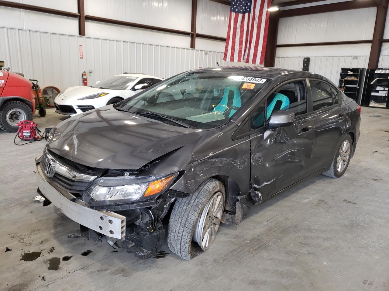 Photo 2 from auction – 2012 HONDA CIVIC EXL with VIN 2HGFB2F95CH508665