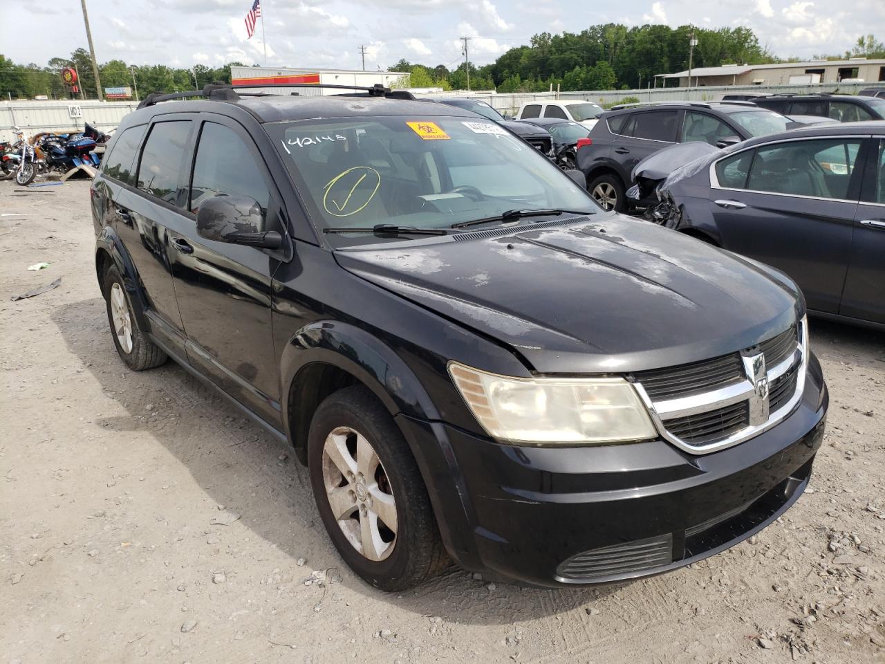 DODGE JOURNEY SX 2009 with VIN 3D4GG57V09T142148 - Photo from auction