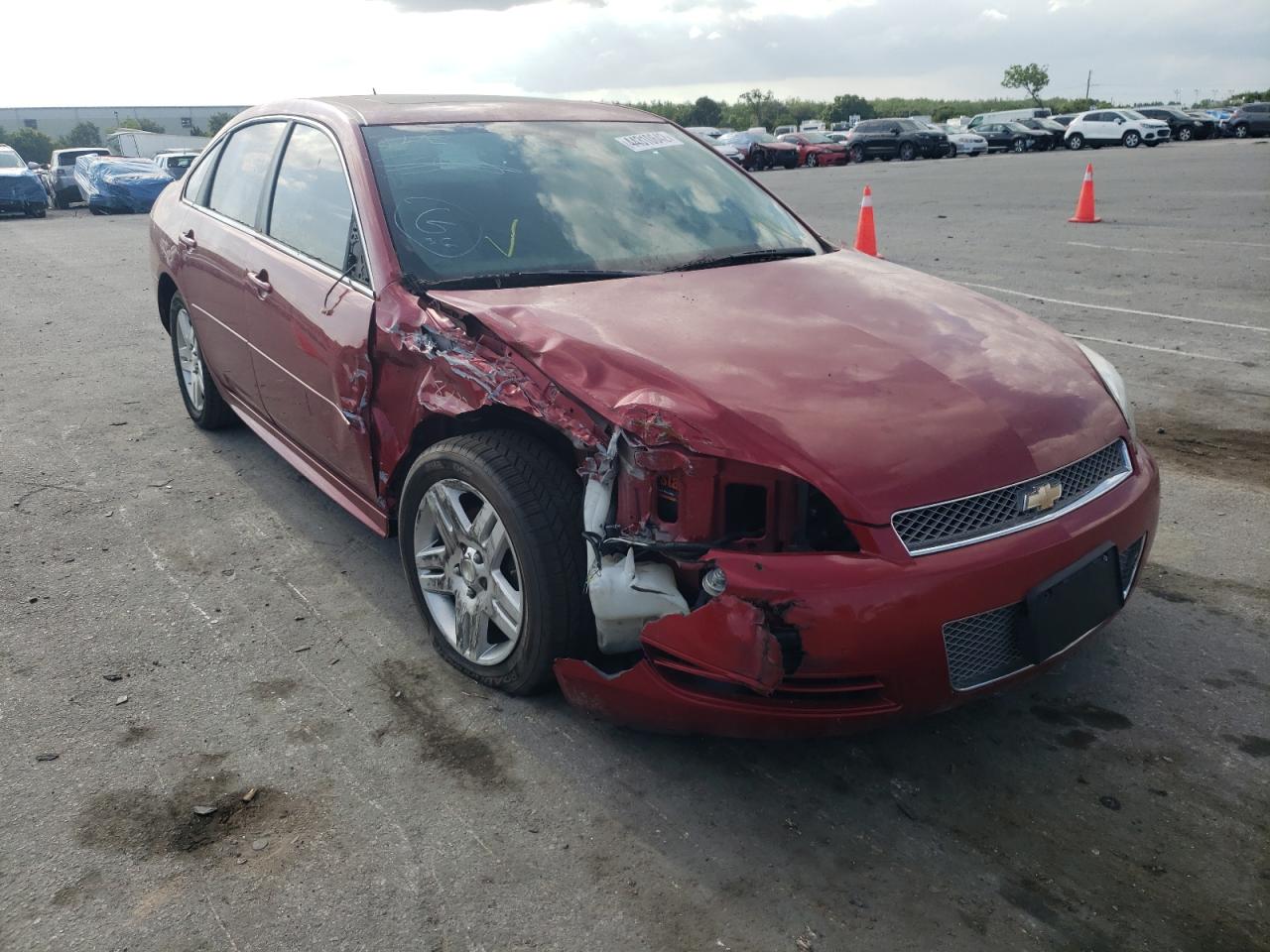 CHEVROLET IMPALA LIM 2014 with VIN 2G1WB5E38E1155677 - Photo from auction