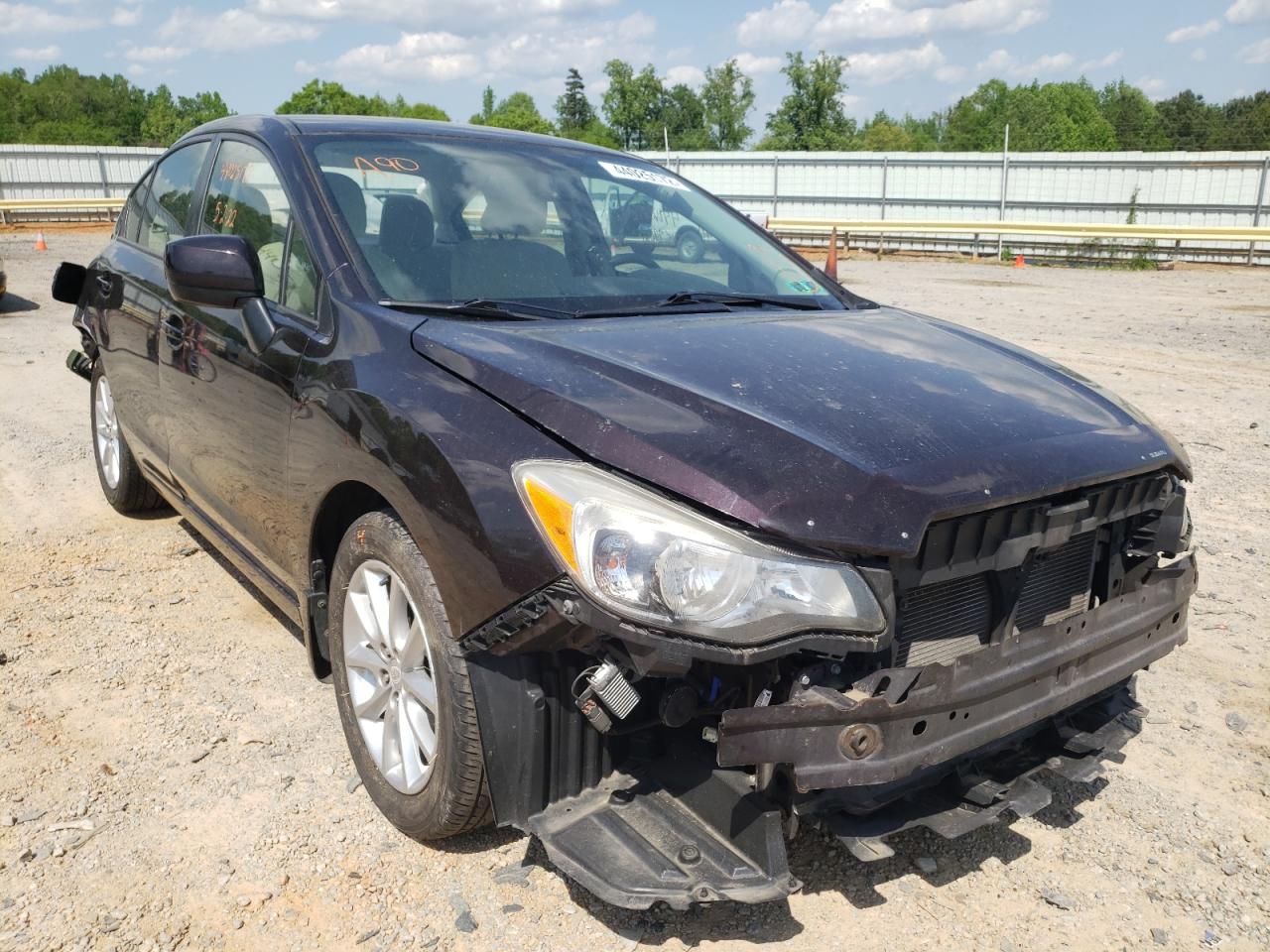 SUBARU IMPREZA PR 2012 with VIN JF1GJAC64CH018305 - Photo from auction