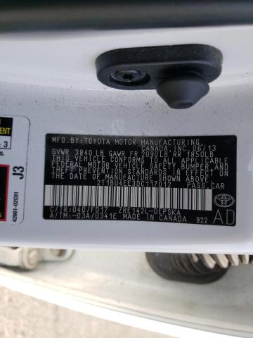 Photo 10 from auction – 2013 TOYOTA COROLLA BA with VIN 2T1BU4EE3DC117012
