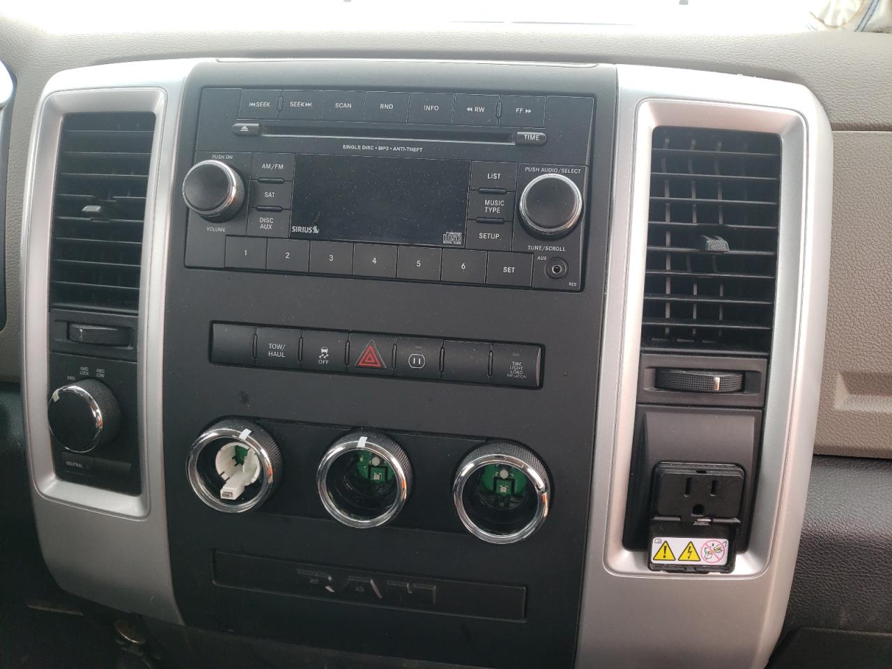Photo 9 from auction – 2012 DODGE RAM 2500 S with VIN 3C6LD5BT8CG304626
