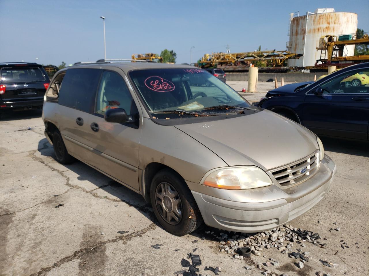 FORD WINDSTAR L 1999 with VIN 2FMZA5142XBB77690 - Photo from auction