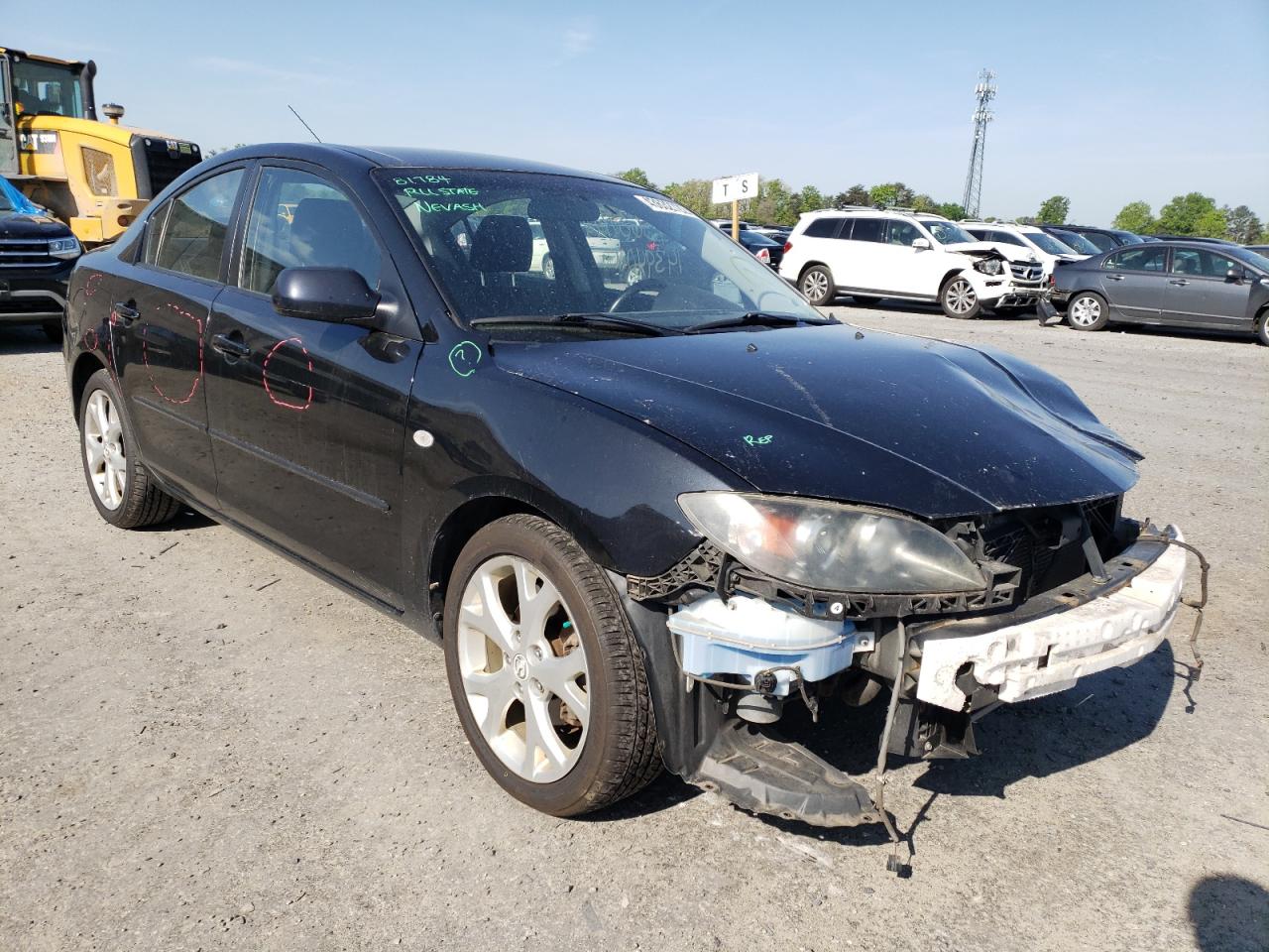 MAZDA 3 I 2009 with VIN JM1BK32G591217324 - Photo from auction