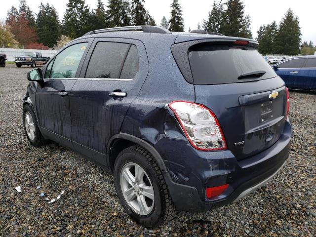 Photo 3 from auction – 2019 CHEVROLET TRAX 1LT with VIN 3GNCJLSB0KL174965