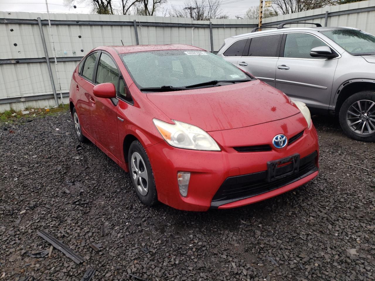 TOYOTA PRIUS 2013 with VIN JTDKN3DU7D0346271 - Photo from auction