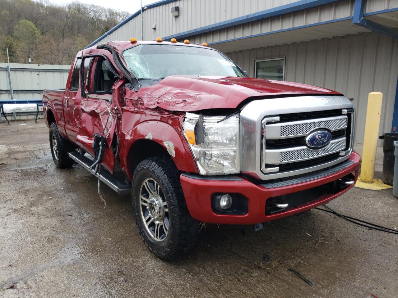 FORD F350 SUPER 2015 with VIN 1FT8W3BT8FEA08871 - Photo from auction