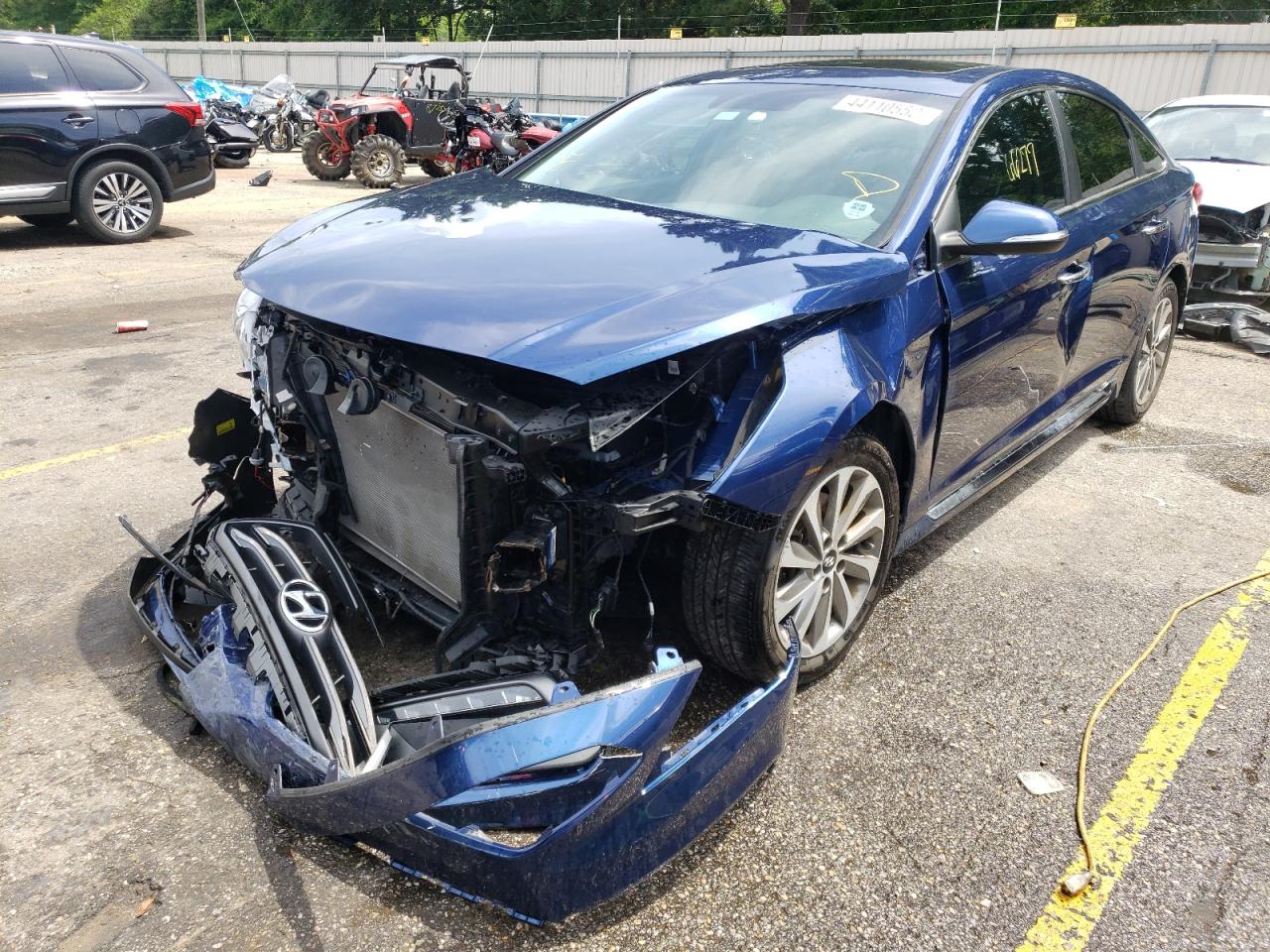 Photo 2 from auction – 2017 HYUNDAI SONATA SPO with VIN 5NPE34AF8HH584914