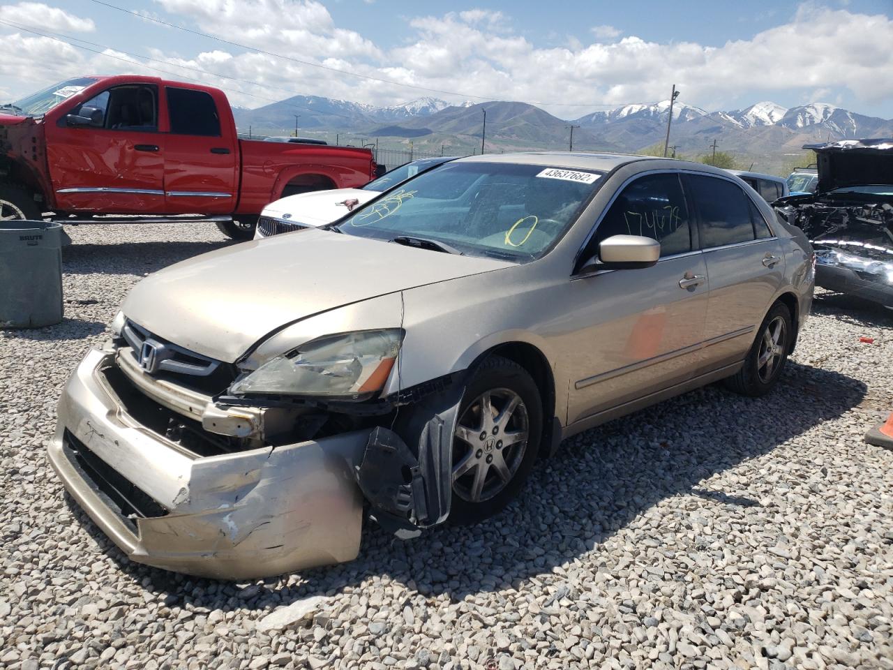 Photo 2 from auction – 2003 HONDA ACCORD EX with VIN 1HGCM66563A022656