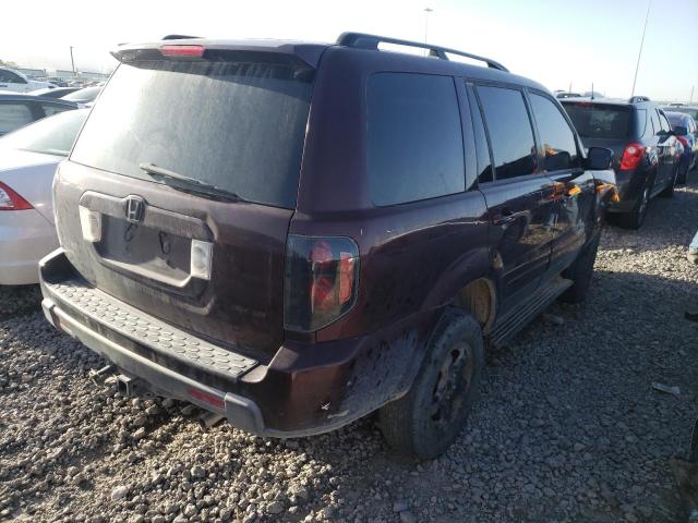Photo 4 from auction – 2007 HONDA PILOT EX with VIN 2HKYF184X7H516216