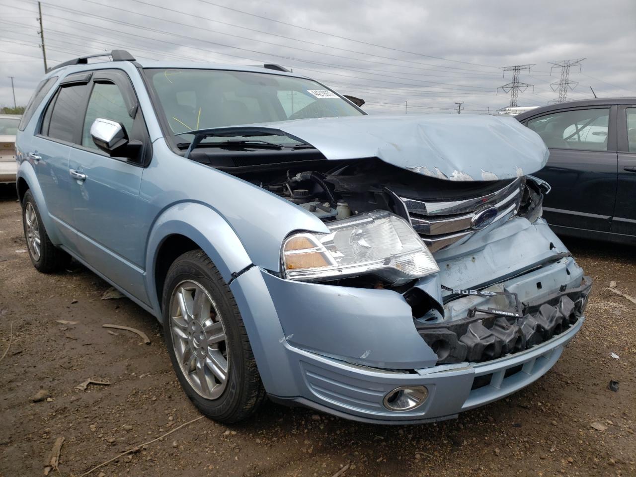 FORD TAURUS X L 2008 with VIN 1FMDK03W18GA06187 - Photo from auction
