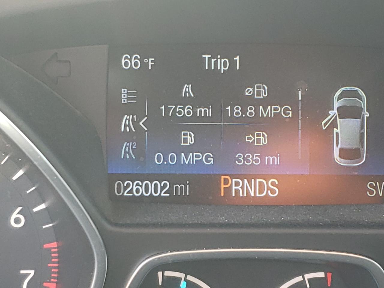 Photo 8 from auction – 2018 FORD ESCAPE SE with VIN 1FMCU9GDXJUB54929
