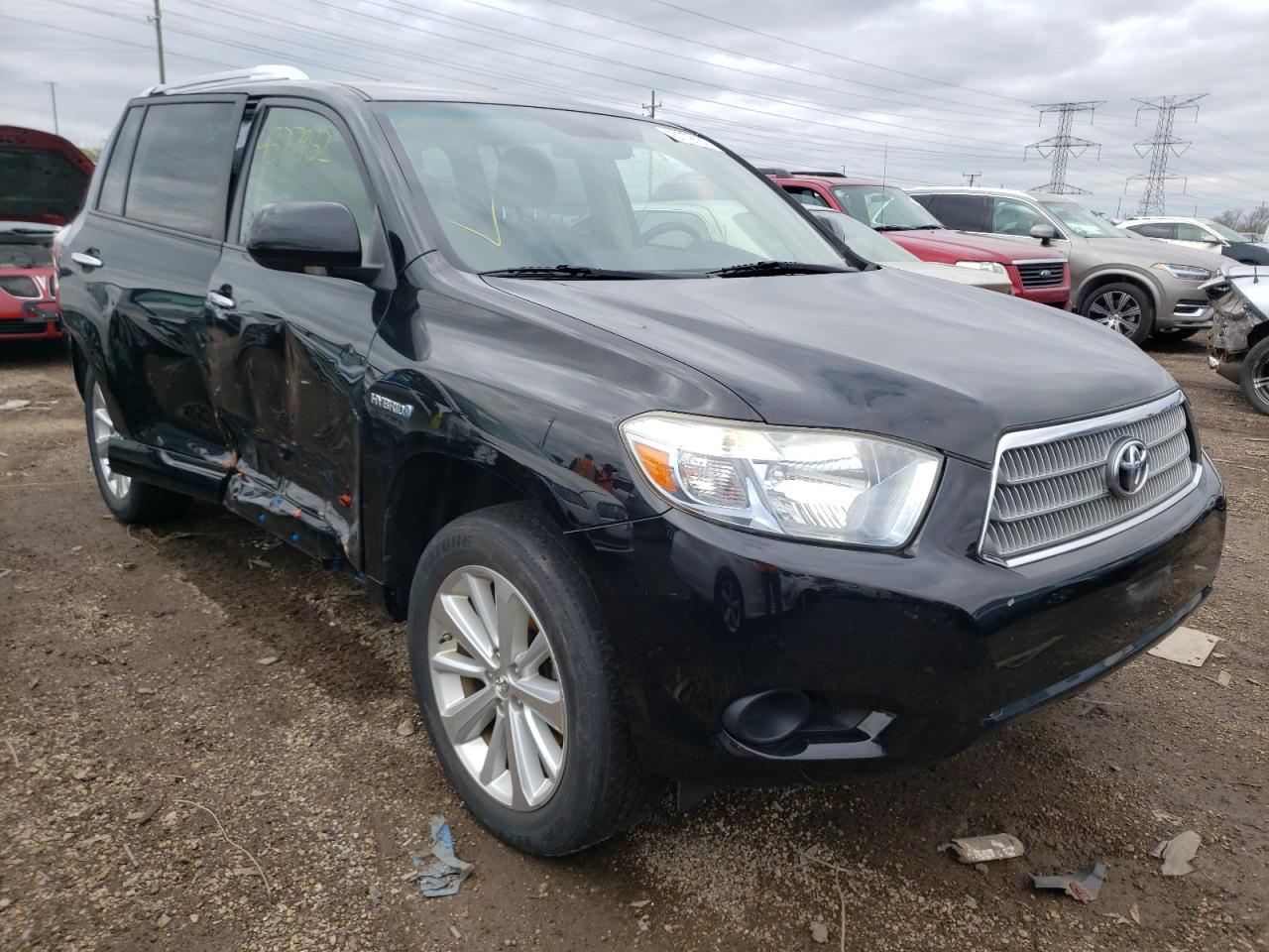 TOYOTA HIGHLANDER 2008 with VIN JTEEW41A782022320 - Photo from auction