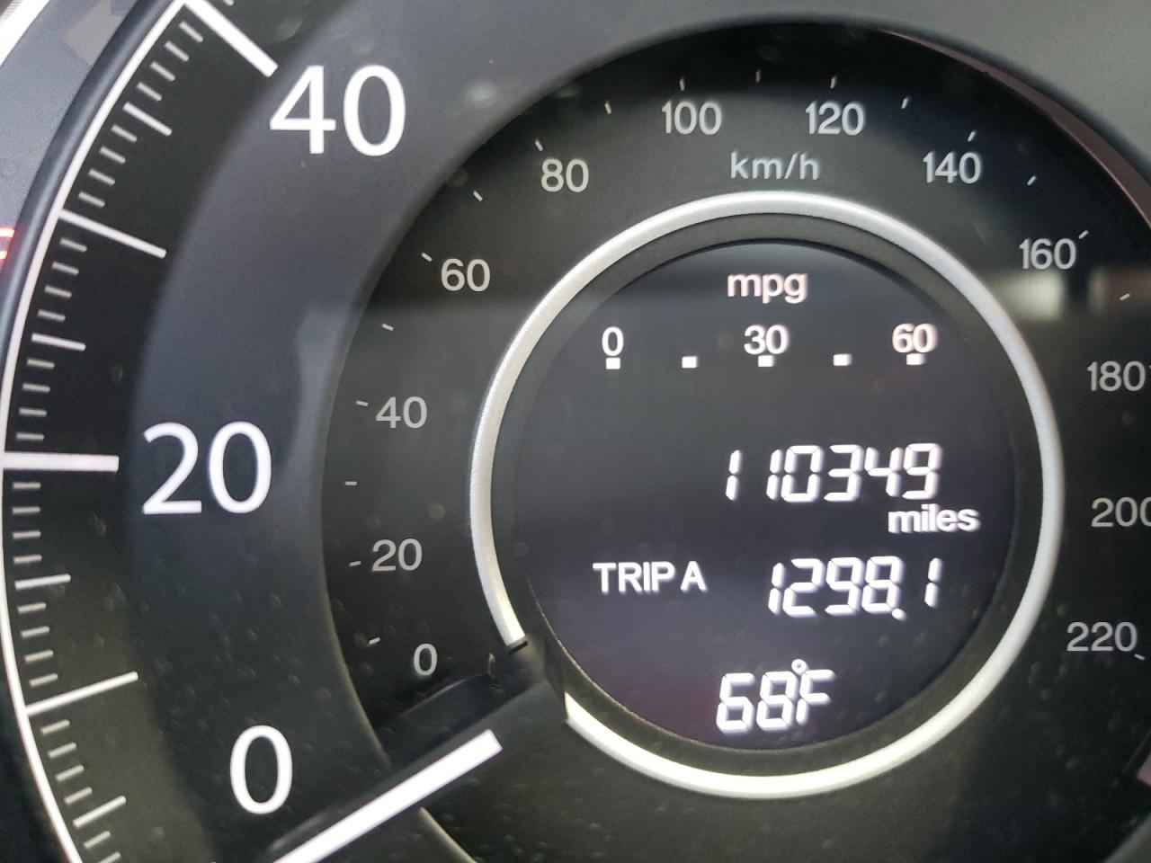 Photo 8 from auction – 2014 HONDA CR-V EX with VIN 2HKRM4H51EH667723