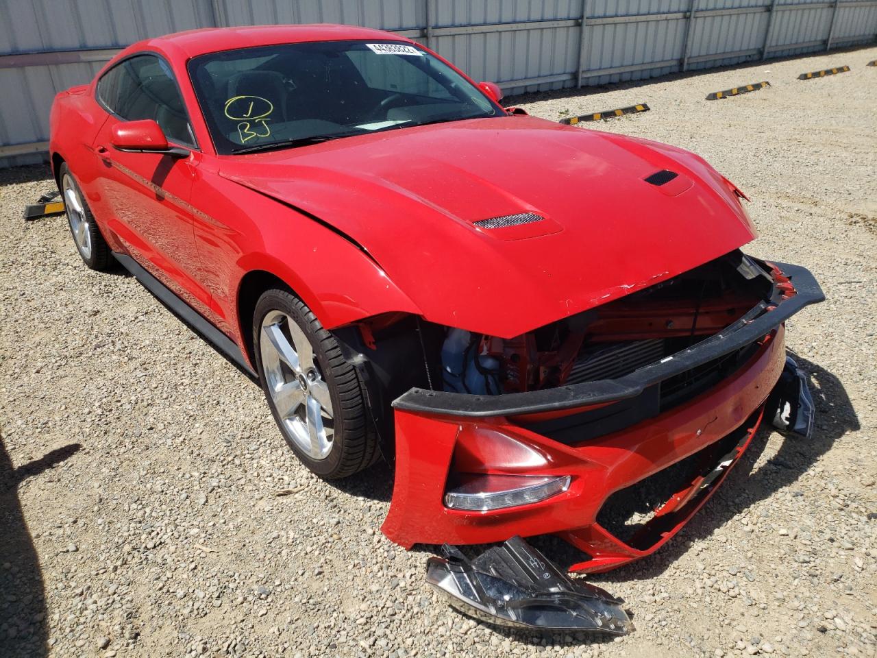 FORD MUSTANG 2018 with VIN 1FA6P8TH8J5146890 - Photo from auction