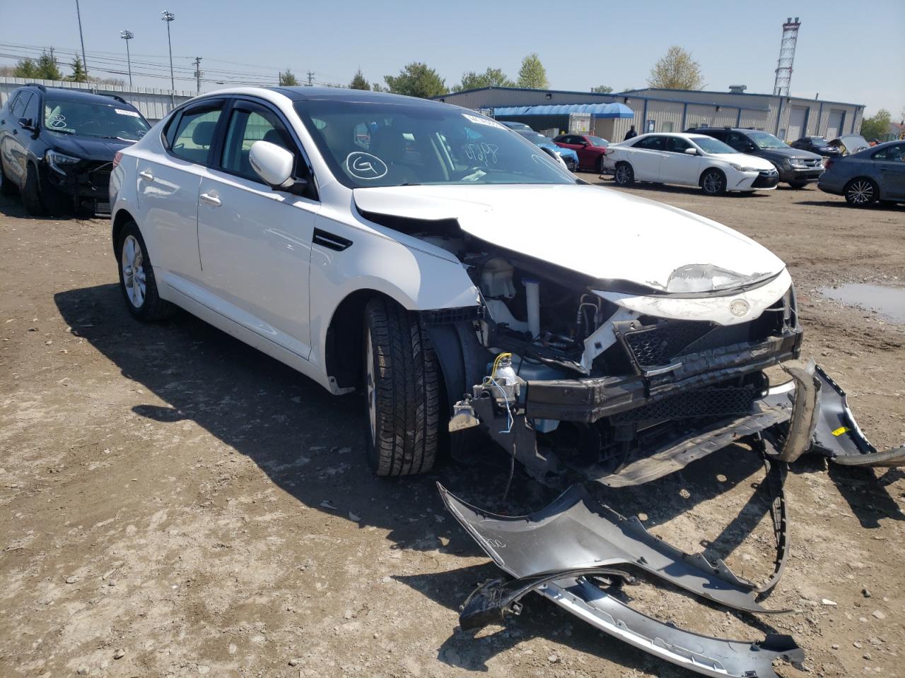 KIA OPTIMA EX 2013 with VIN 5XXGN4A79DG160188 - Photo from auction
