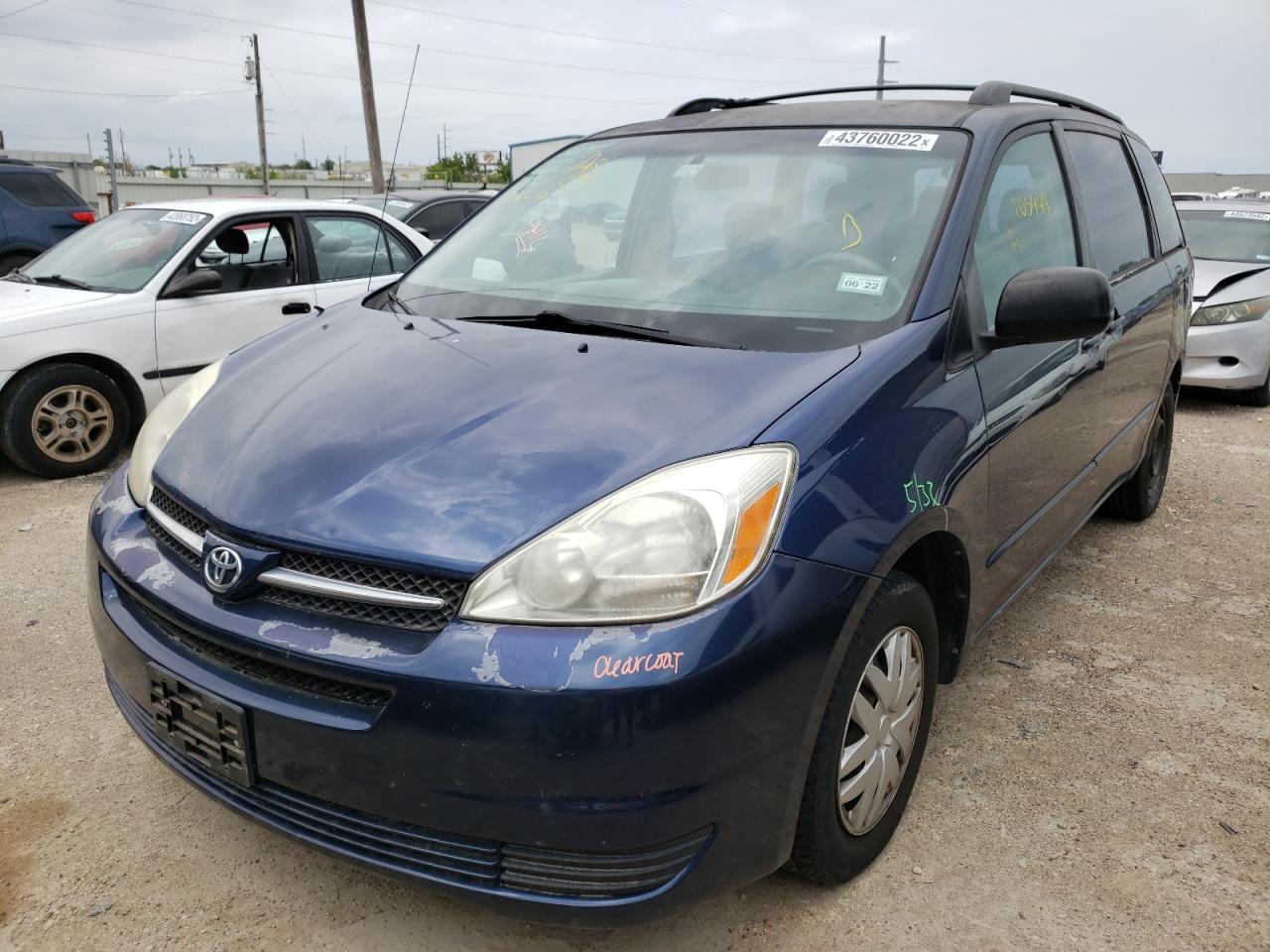 Photo 2 from auction – 2004 TOYOTA SIENNA CE with VIN 5TDZA23C74S217540