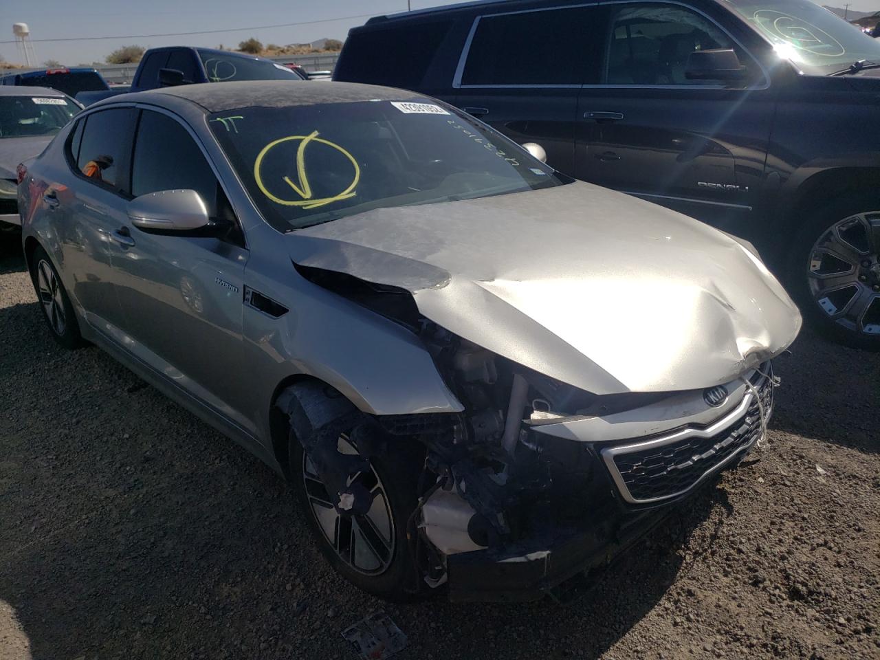 KIA OPTIMA HYB 2013 с VIN KNAGM4AD5D5042228 - Фото с аукциона