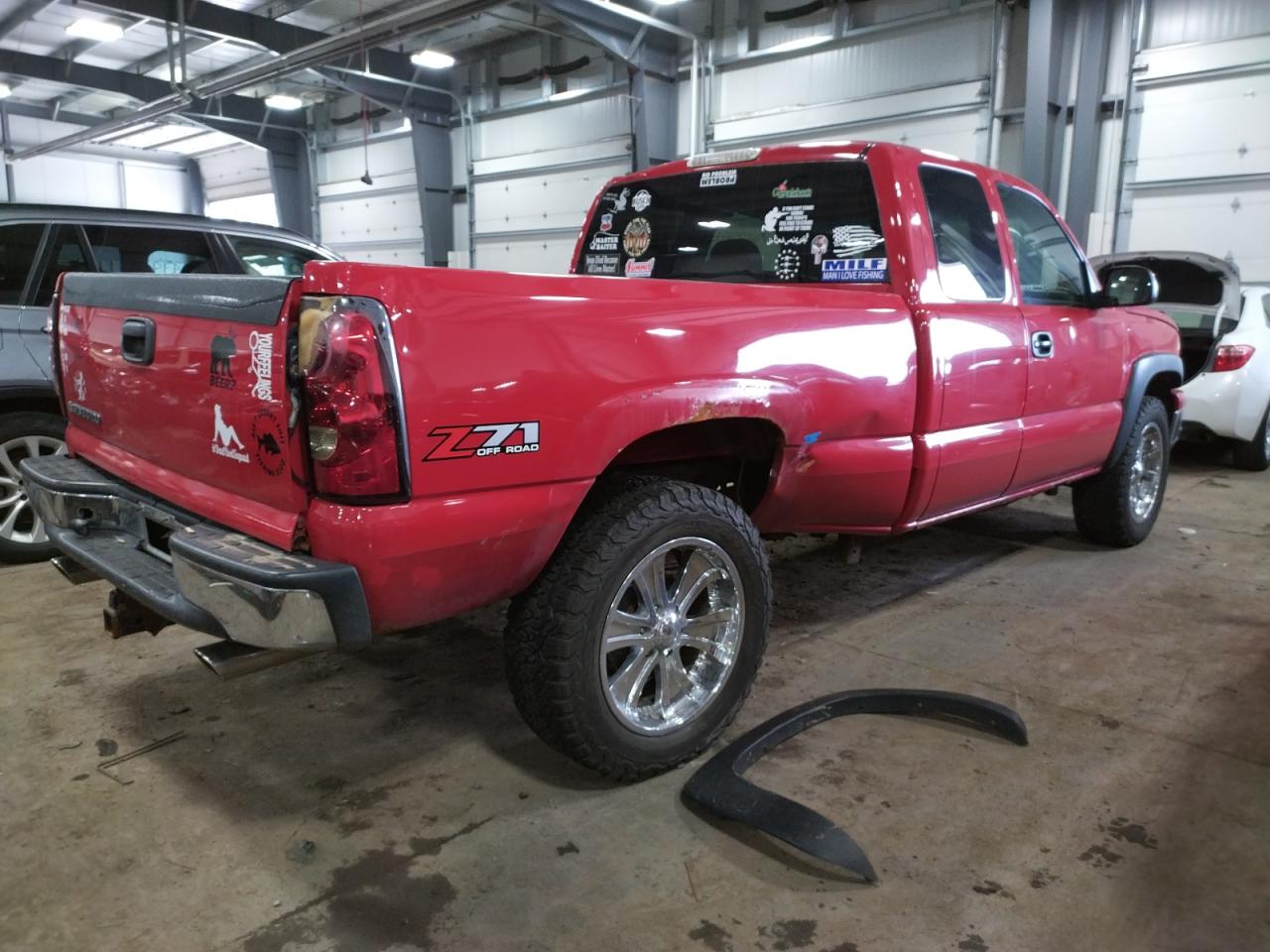 Photo 4 from auction – 2007 CHEVROLET SILVERADO with VIN 1GCEK19Z67Z171879