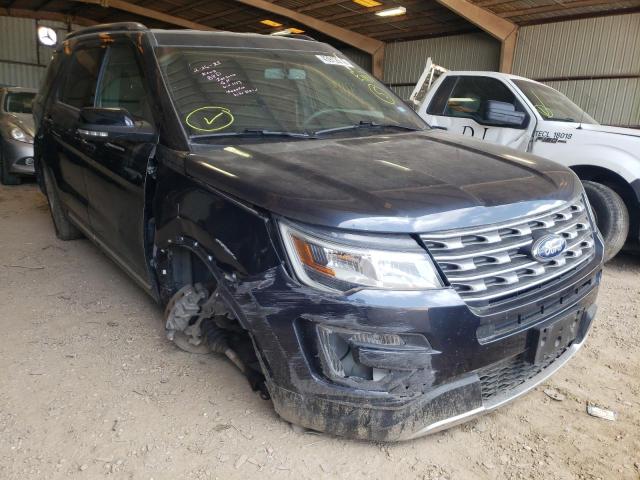 FORD EXPLORER X 2017 with VIN 1FM5K7D84HGE11117 - Photo from auction