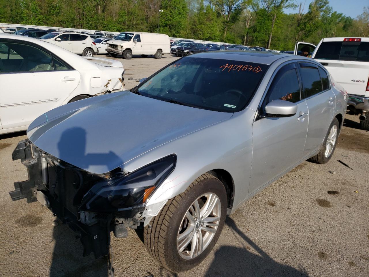 Photo 2 from auction – 2011 INFINITI G37 with VIN JN1CV6AR5BM351886