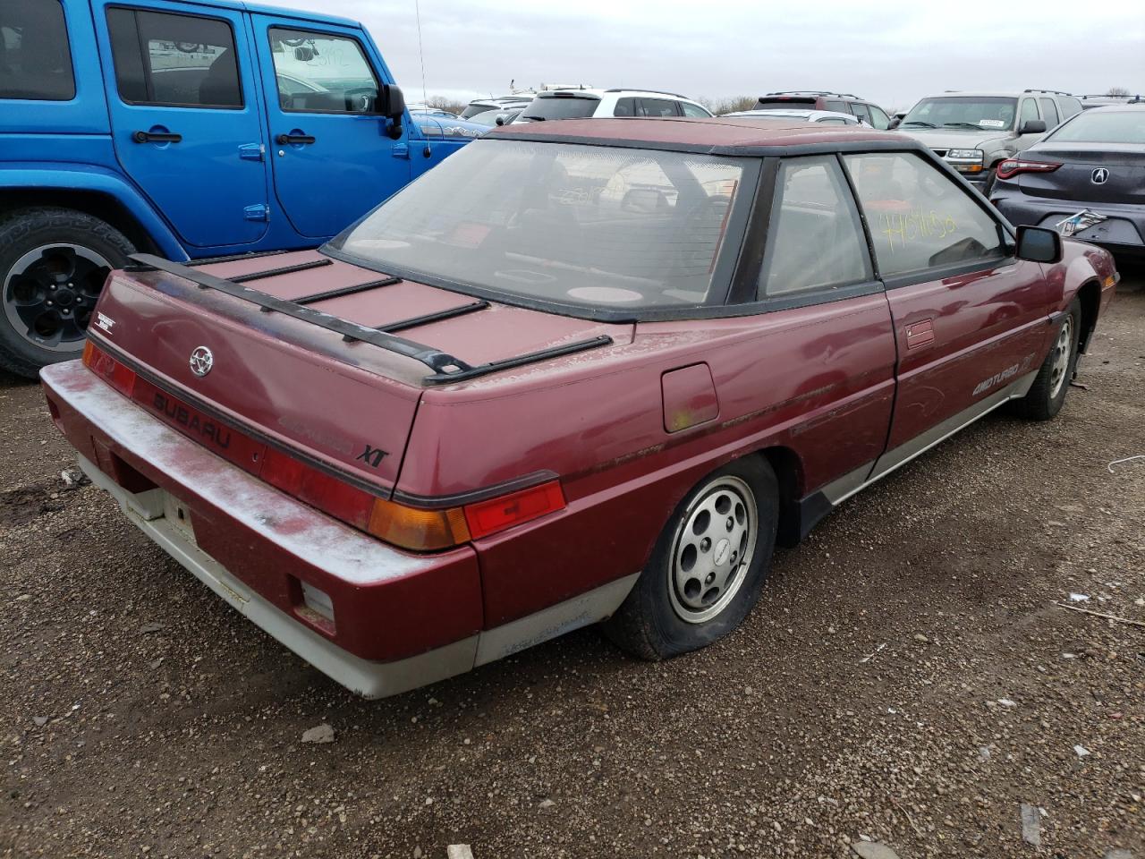 Photo 4 from auction – 1987 SUBARU XT GL-10 with VIN JF2AX75B4HD303792