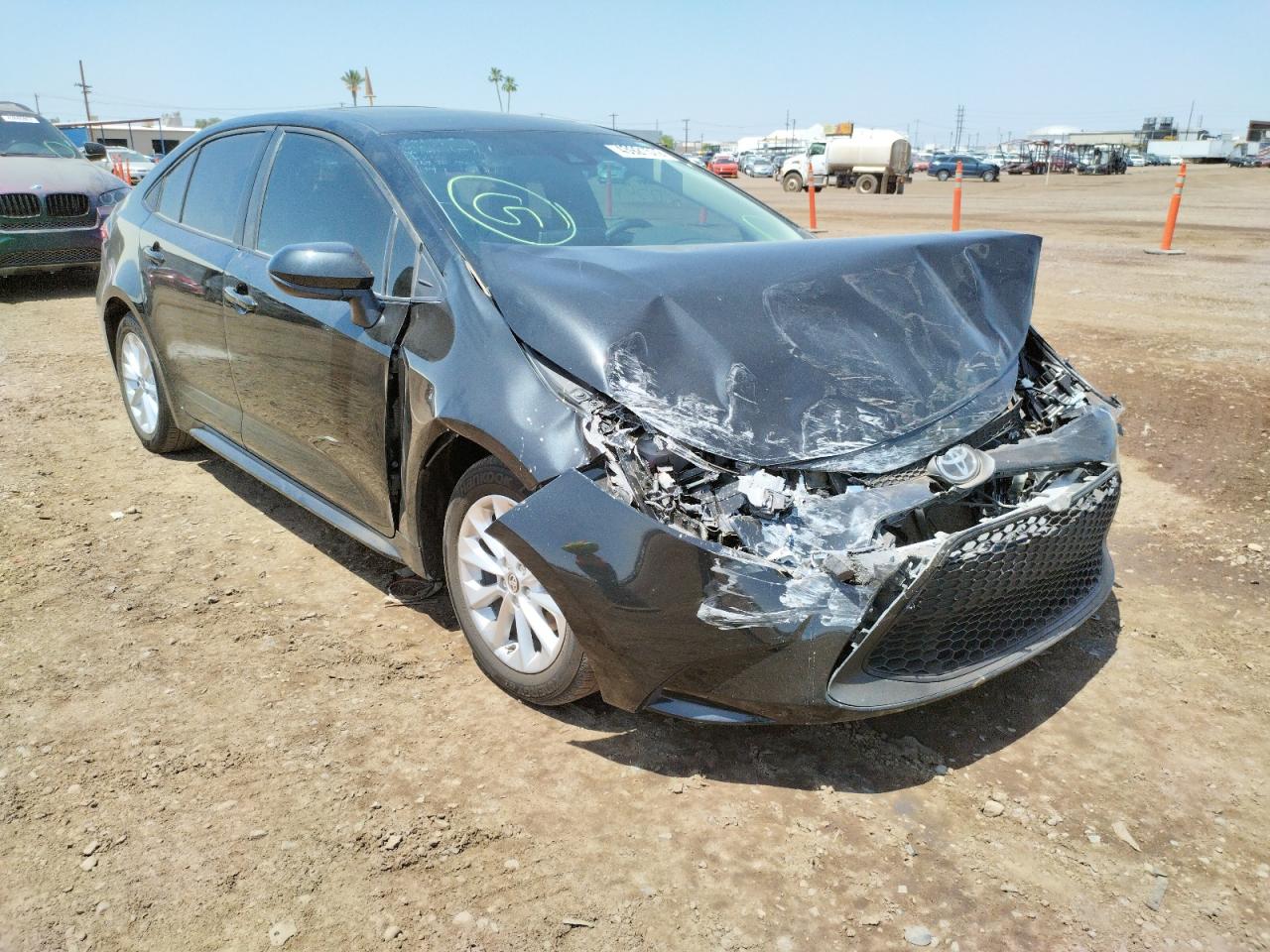 Photo 9 from auction – 2021 TOYOTA COROLLA LE with VIN 5YFHPMAE0MP194377