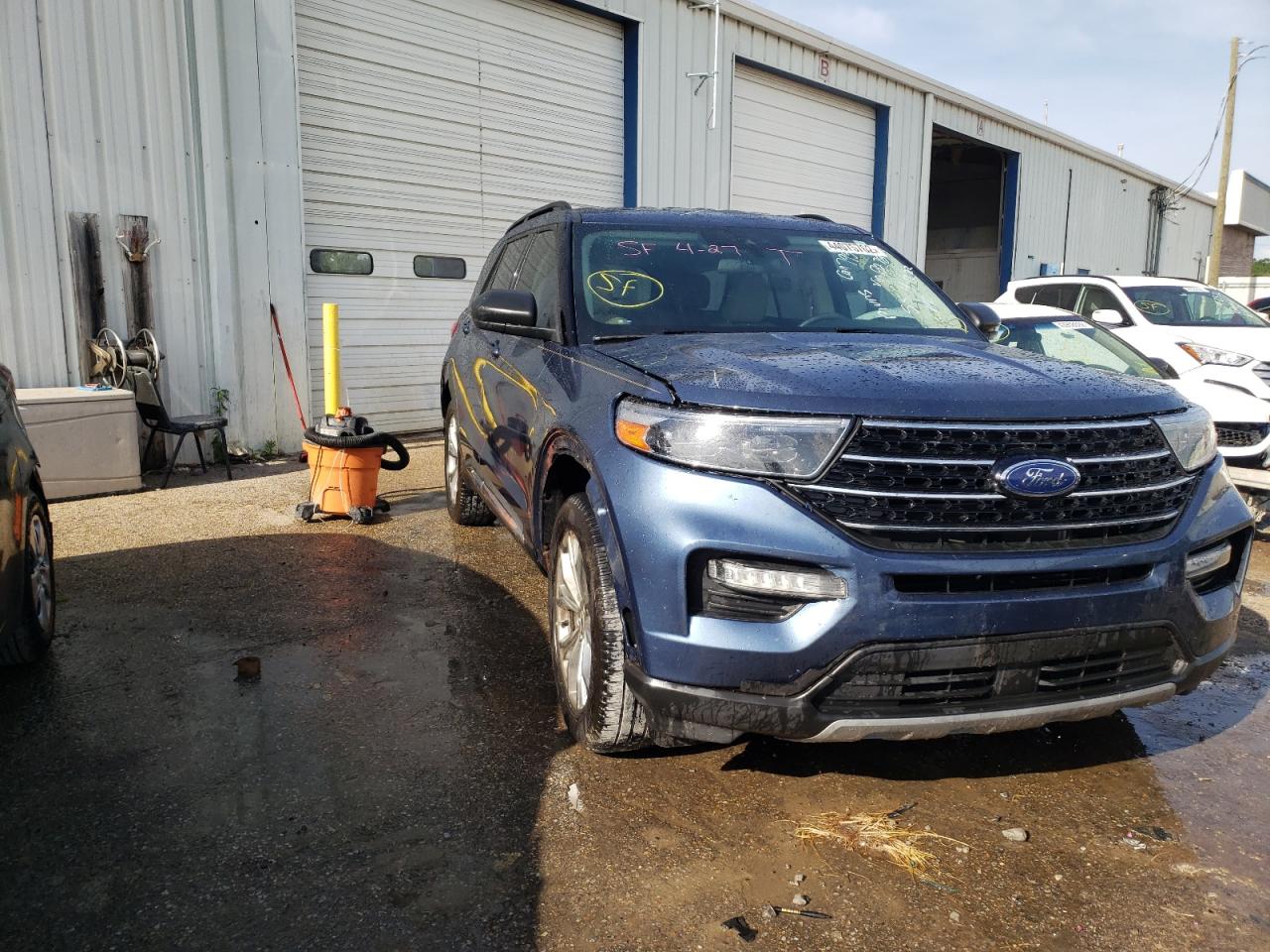 FORD EXPLORER X 2020 with VIN 1FMSK7DH4LGB18278 - Photo from auction