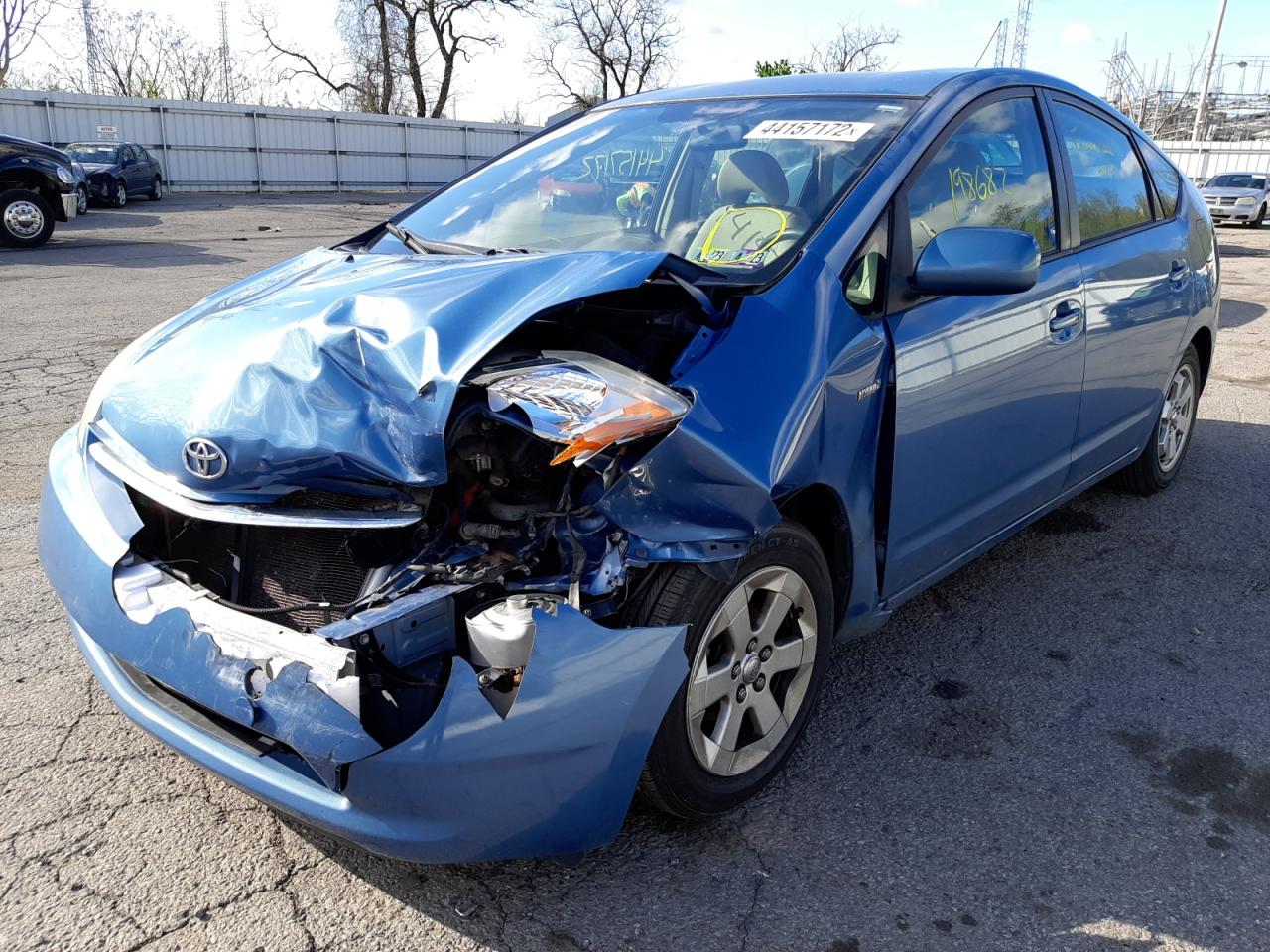 Photo 2 from auction – 2007 TOYOTA PRIUS with VIN JTDKB20U977663263