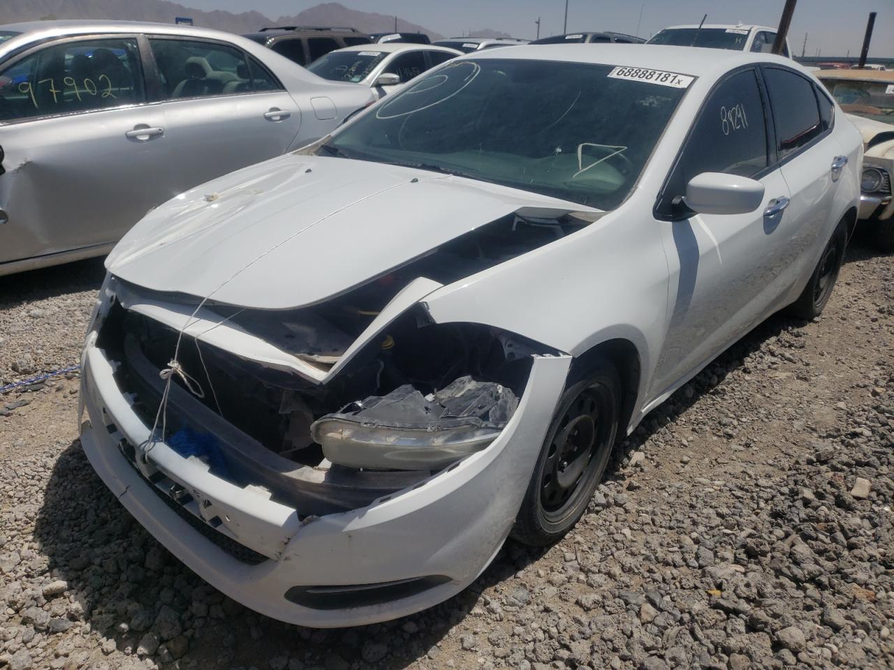 Photo 2 from auction – 2016 DODGE DART SE with VIN 1C3CDFAA8GD644168