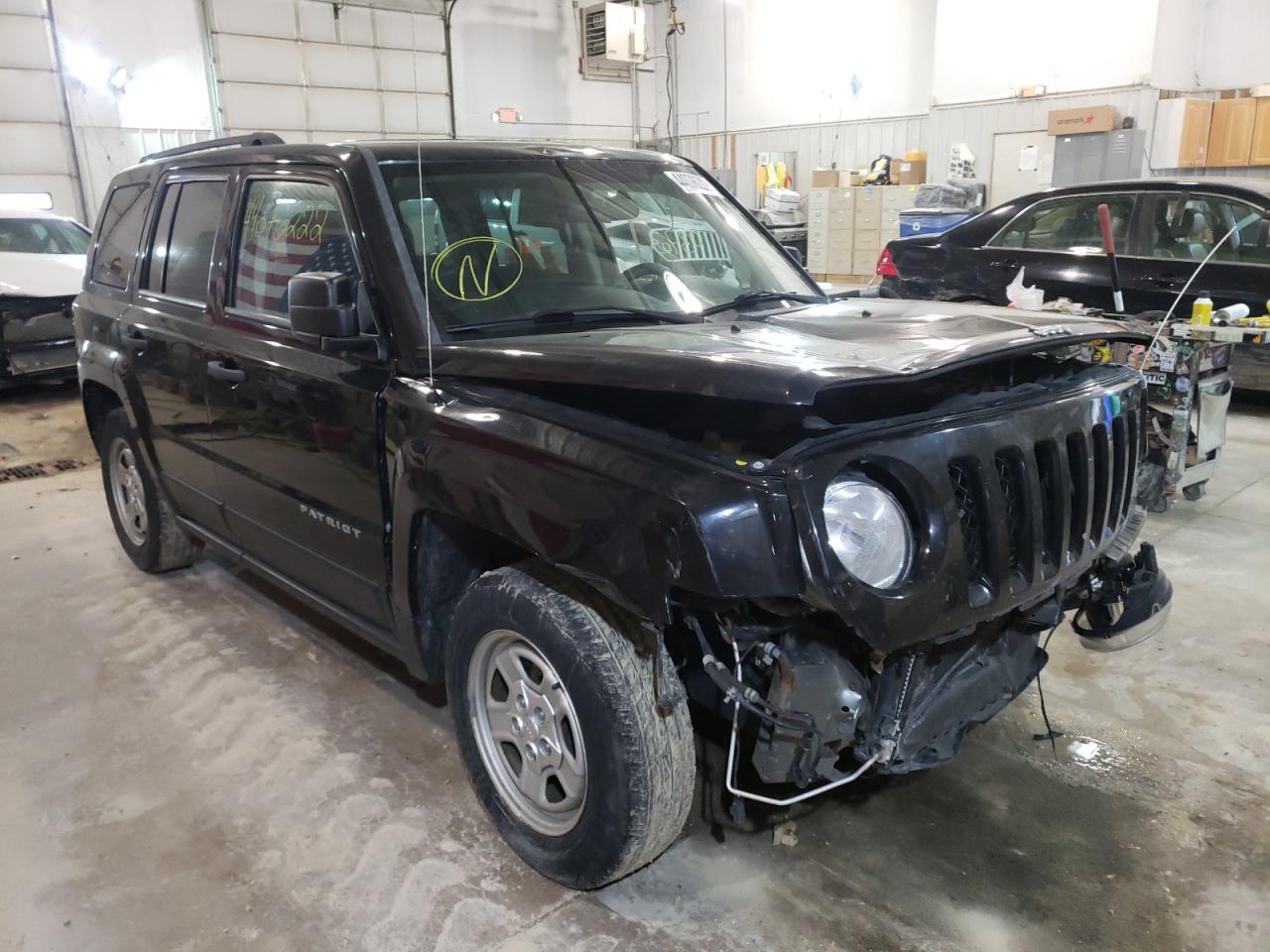 Photo 1 from auction – 2015 JEEP PATRIOT SP with VIN 1C4NJPBB3FD296255