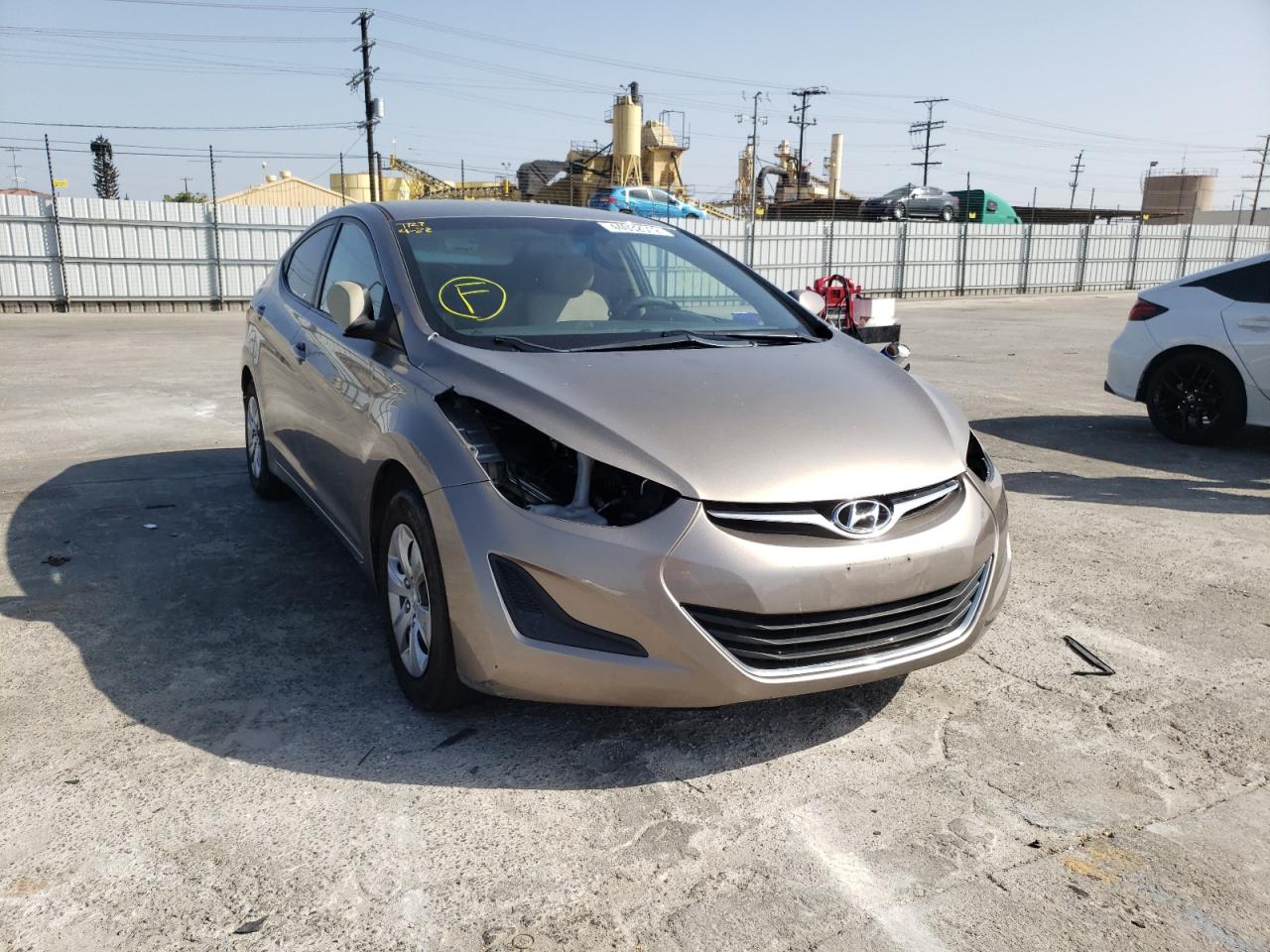 Photo 1 from auction – 2016 HYUNDAI ELANTRA SE with VIN 5NPDH4AE0GH665604