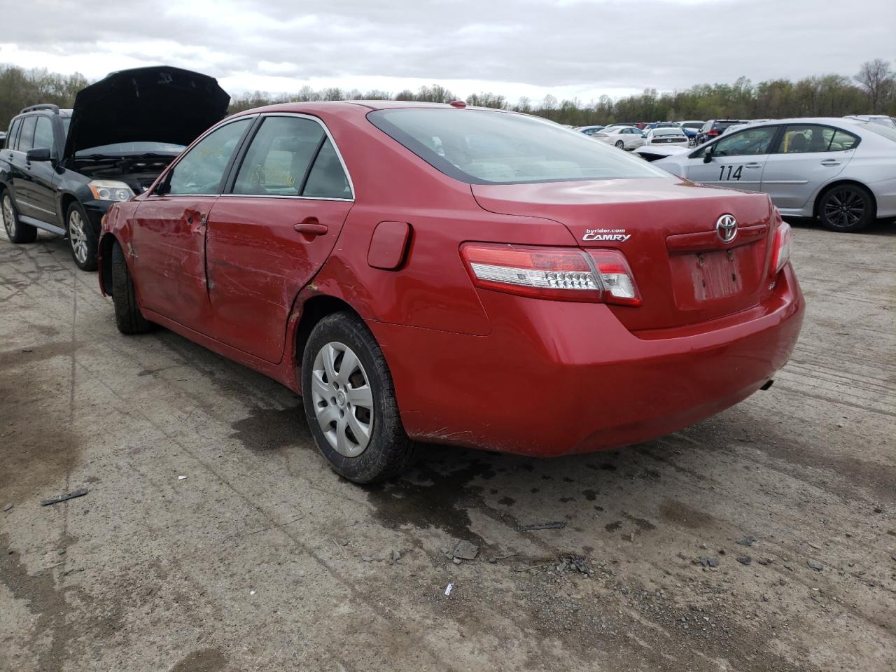 Photo 3 from auction – 2010 TOYOTA CAMRY BASE with VIN 4T1BF3EK9AU028193
