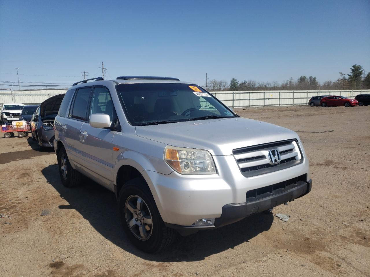 Photo 1 from auction – 2006 HONDA PILOT EX with VIN 2HKYF18556H531486