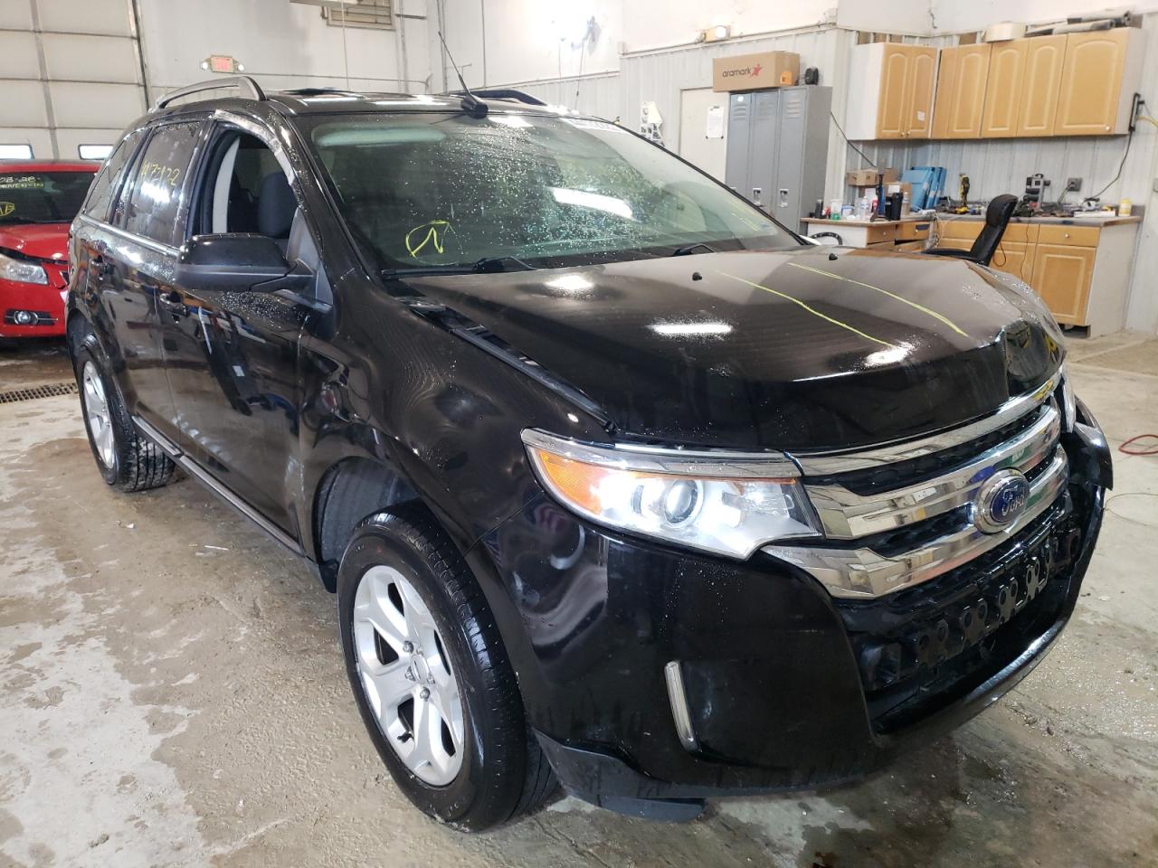 FORD EDGE SEL 2012 with VIN 2FMDK4JCXCBA11002 - Photo from auction
