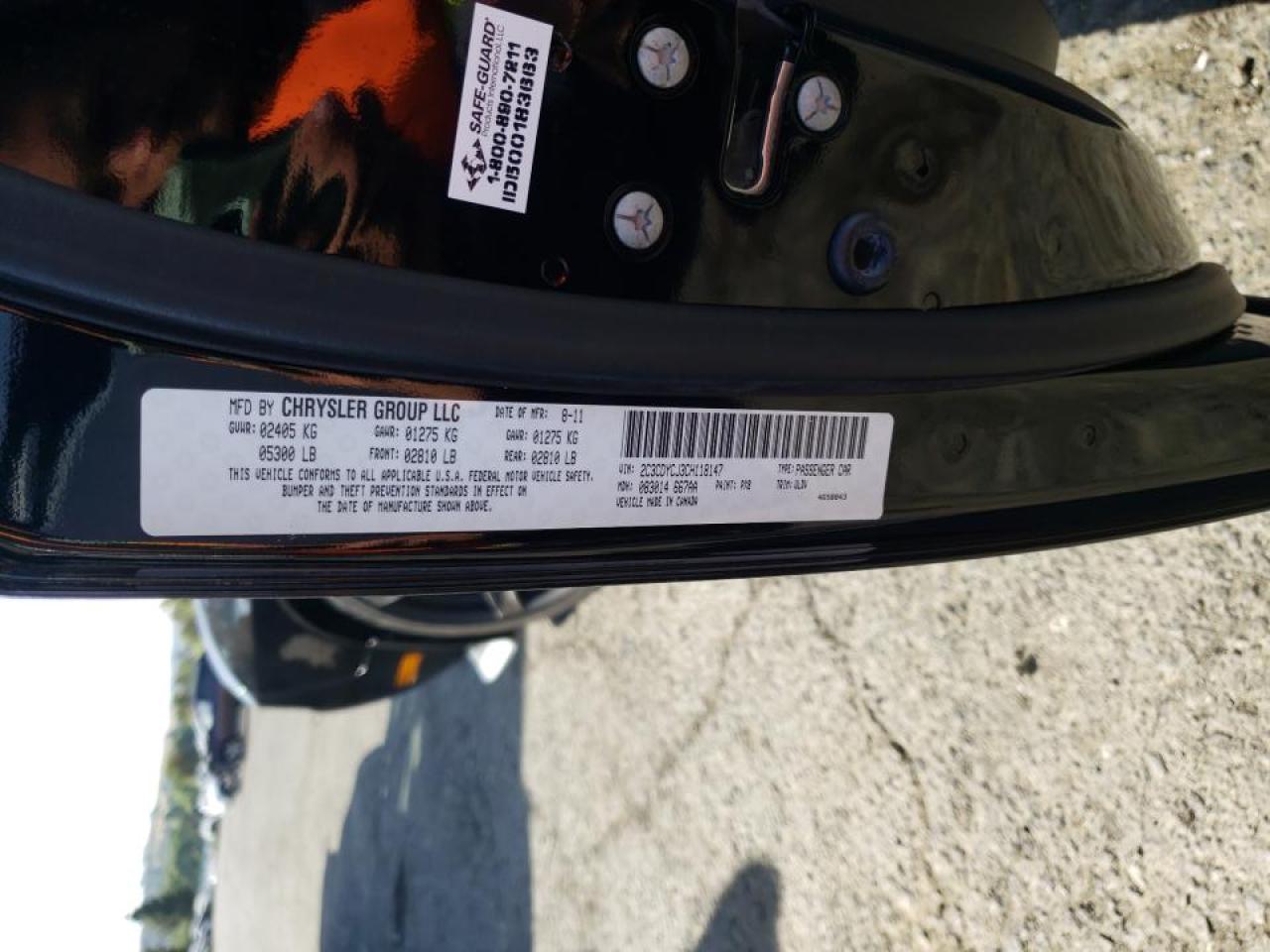 Photo 10 from auction – 2012 DODGE CHALLENGER with VIN 2C3CDYCJ3CH118147